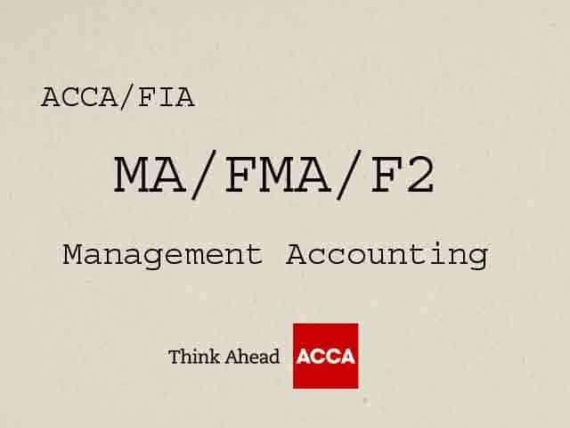 Management Accounting